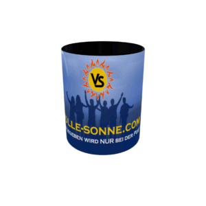 Volle Sonne Tasse-aufgeben