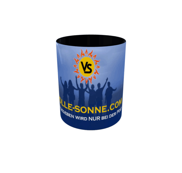 Volle Sonne Tasse-aufgeben